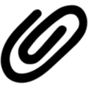Büroklammer Icon - Überwachung der Website auf fehlerhafte oder verwaiste Links